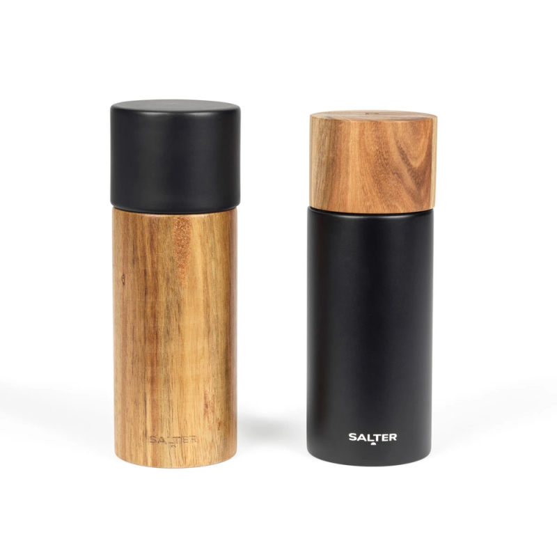 Salter BW12068EU7 Toronto Salt & Pepper Mills Black