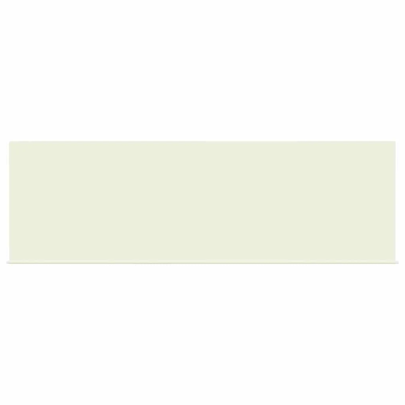 vidaXL Izvelkams jumtiņš Krēmkrāsa 400 x 200 cm