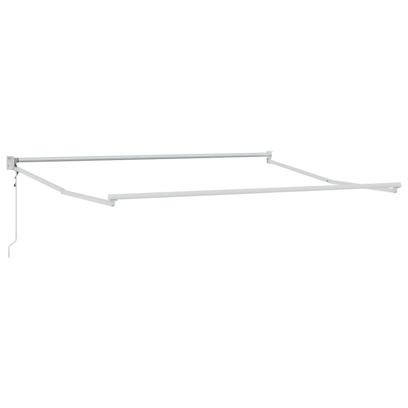 vidaXL Izvelkams jumtiņš Daudzkrāsains 350 x 250 cm