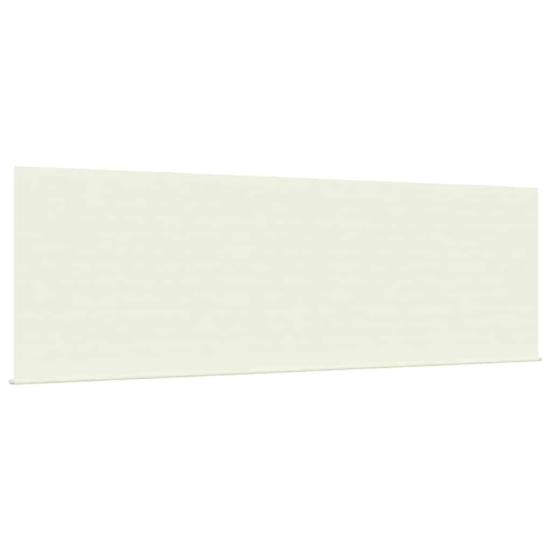 vidaXL Izvelkams jumtiņš Krēmkrāsa 400 × 300 cm