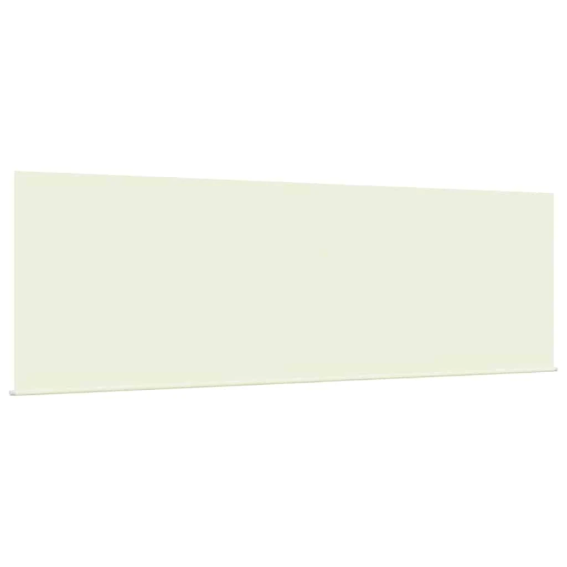 vidaXL Izvelkams jumtiņš Krēmkrāsa 400 × 300 cm