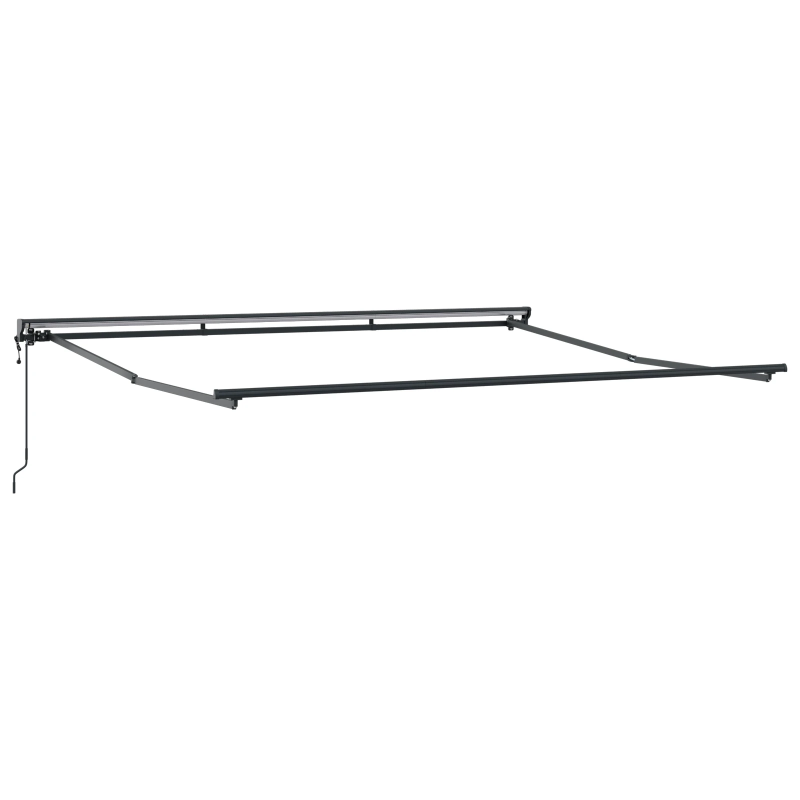 vidaXL Pārsega audums ar Dzeltena un oranža 400 × 350 cm Poliesters