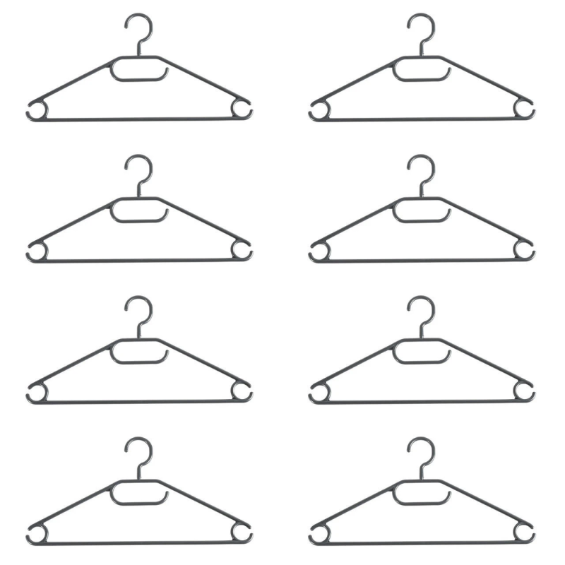 Beldray LA072684FEU7 Eco Recycled Hangers Black