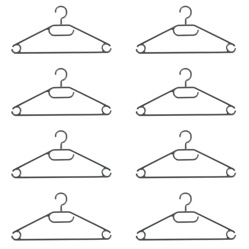 Beldray LA072684FEU7 Eco Recycled Hangers Black