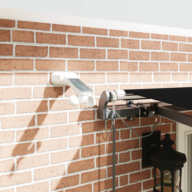 vidaXL Pārsega audums ar Melna 400 × 350 cm Poliesters