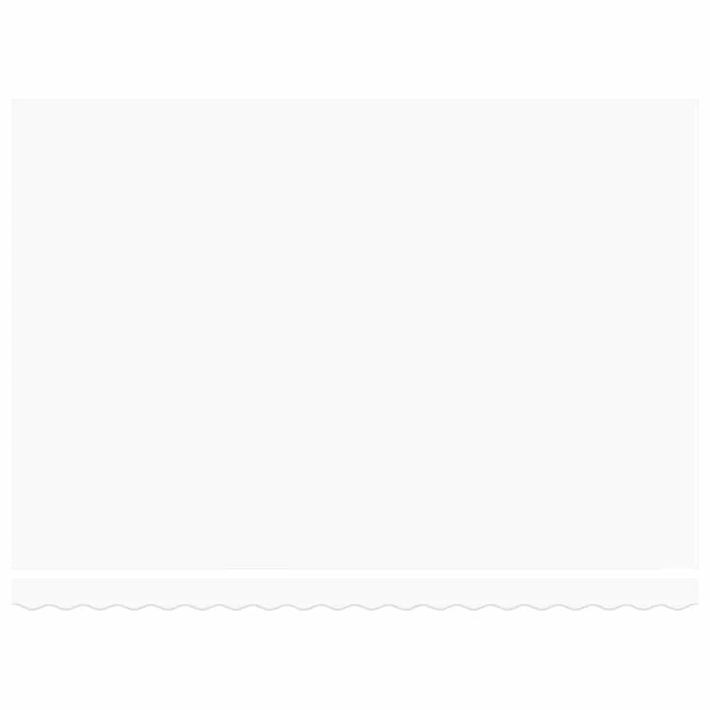 vidaXL Izvelkams jumtiņš Balts 450 × 300 cm Poliesters un metāls