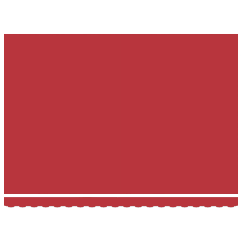 vidaXL Markīze Sarkana 450 x 300 x 165 cm Poliesters un metāls