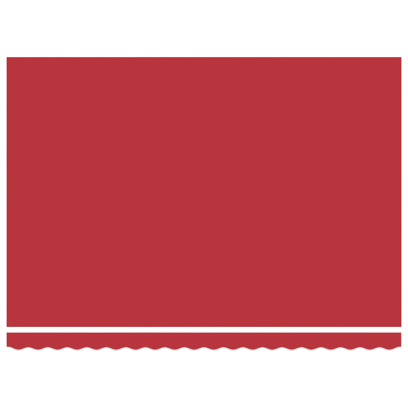 vidaXL Pārsega audums ar Sarkana 450 × 300 cm Poliesters