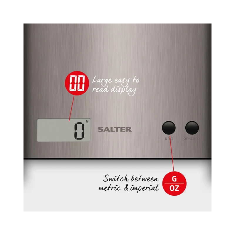 Salter 1087 SSDRCEU16 Pro Silver