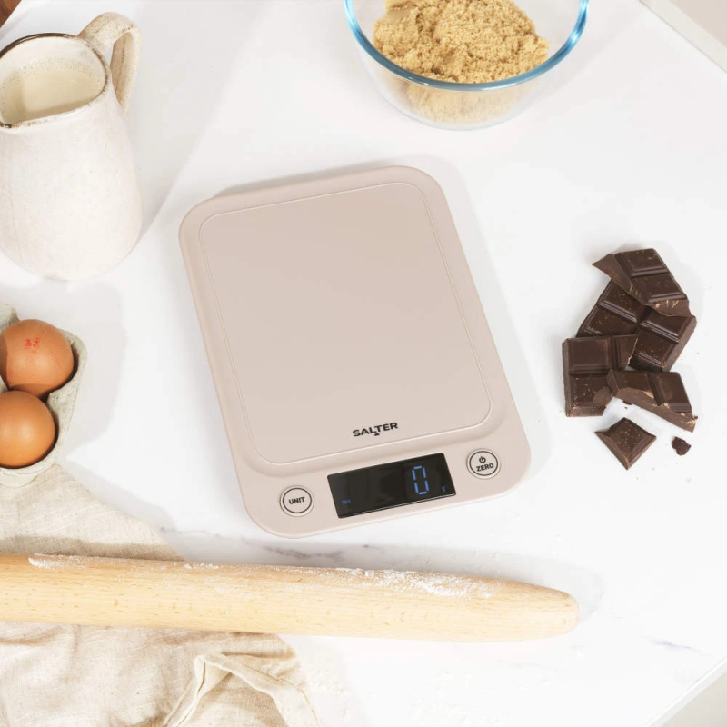 Salter 1067 TFXEU12 Digital Kitchen Scale – Cream