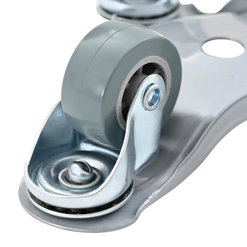 vidaXL mēbeļu riteņi, 4 gab., 16x14,5x5,5 cm, tērauds, 180 kg