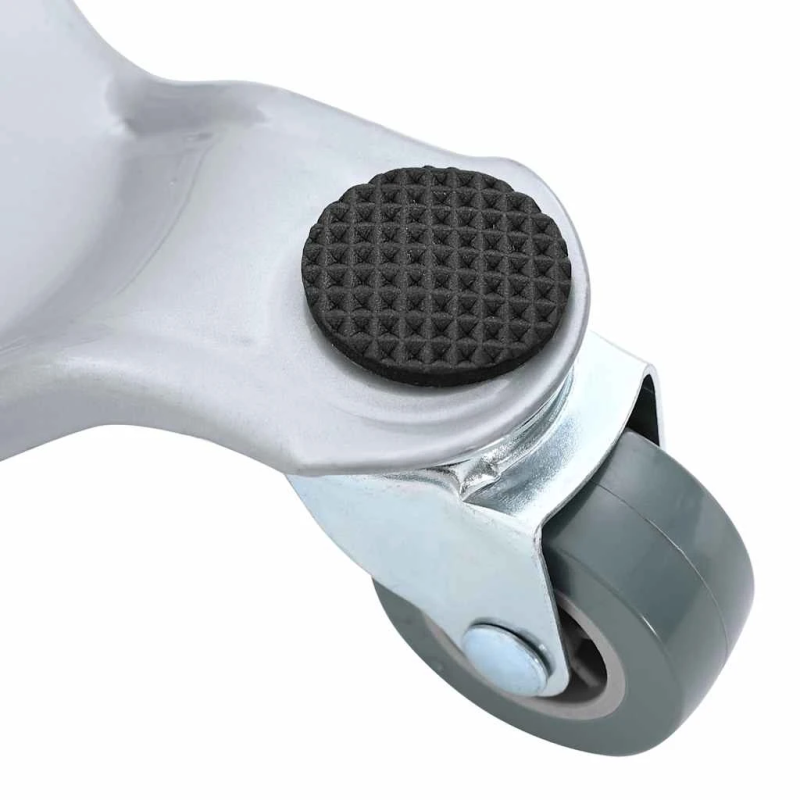 vidaXL mēbeļu riteņi, 4 gab., 16x14,5x5,5 cm, tērauds, 180 kg