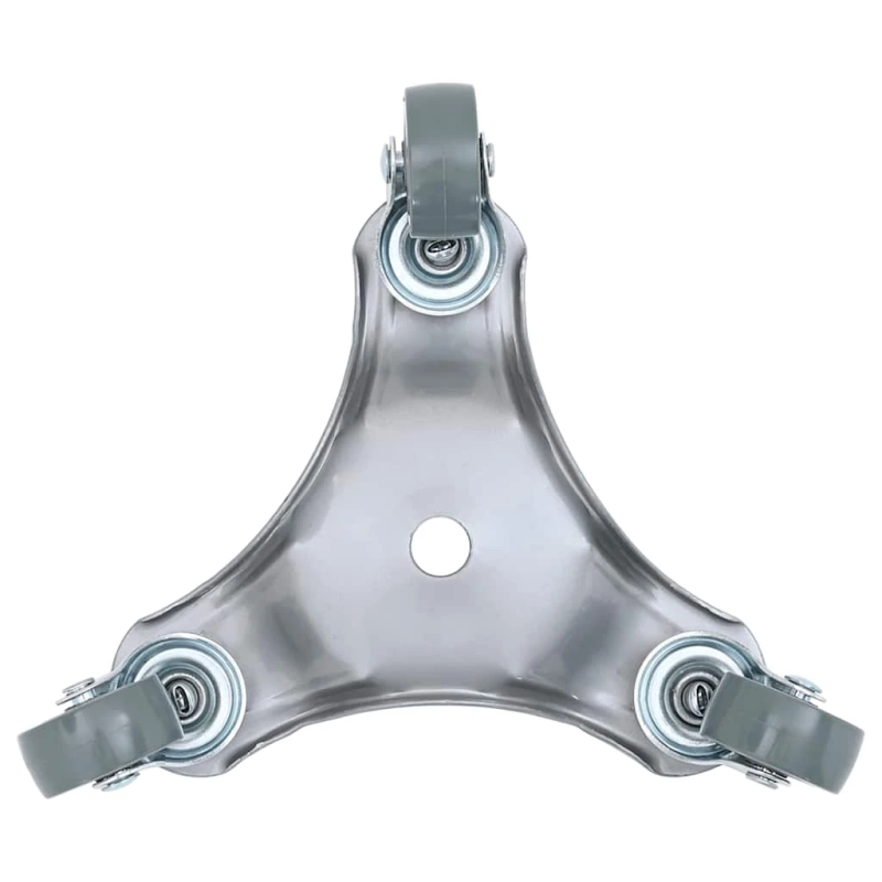 vidaXL mēbeļu riteņi, 4 gab., 16x14,5x5,5 cm, tērauds, 180 kg