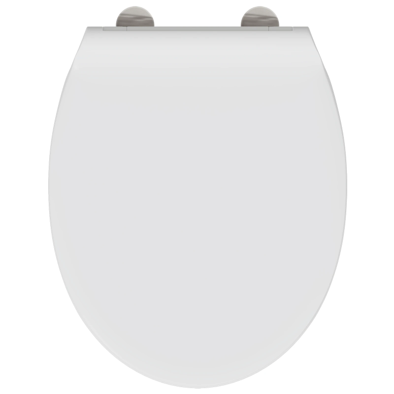 vidaXL Tualetes sēdeklis Balts 47 x 37,5 x 3,8 cm Duroplast