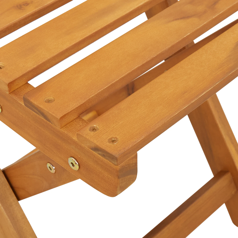 vidaXL Dārza krēsls 6 pcs Eļļa dabīgā 40 x 42 x 85 cm