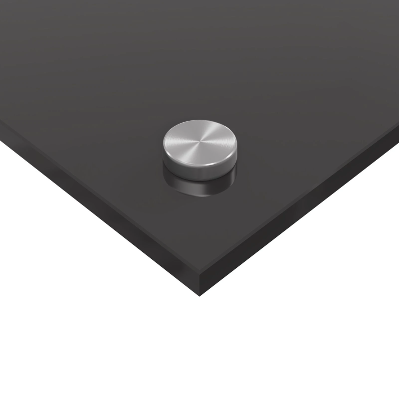 vidaXL Virtuves aizsargpanelis Tumši pelēka 70 x 40 x 0,6 cm