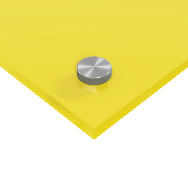 vidaXL Virtuves aizsargpanelis Dzeltena 90 x 50 x 0,6 cm rūdīts stikls