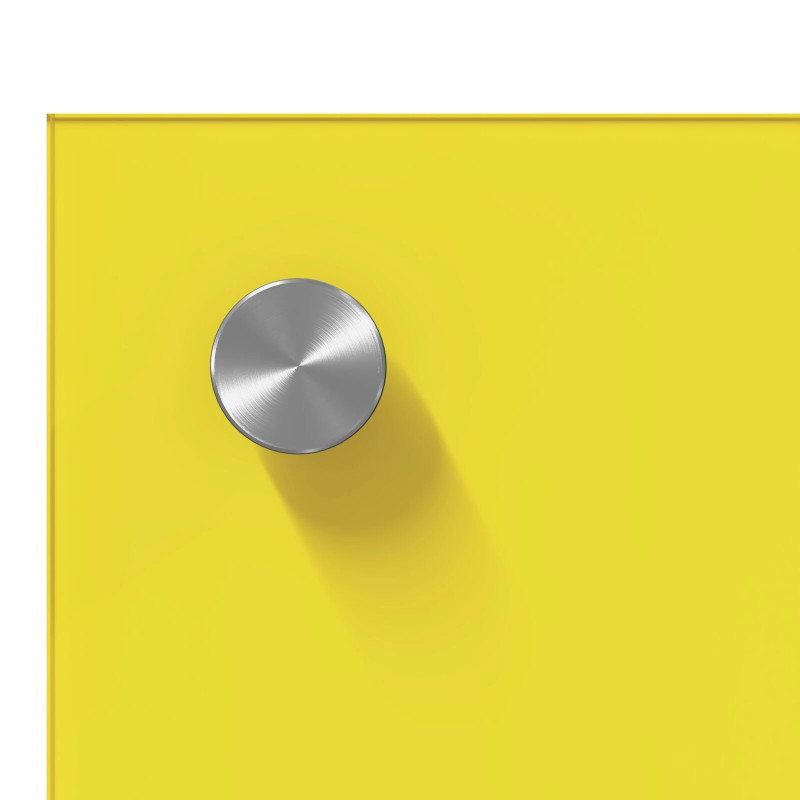 vidaXL Virtuves aizsargpanelis Dzeltena 100 x 60 x 0,6 cm