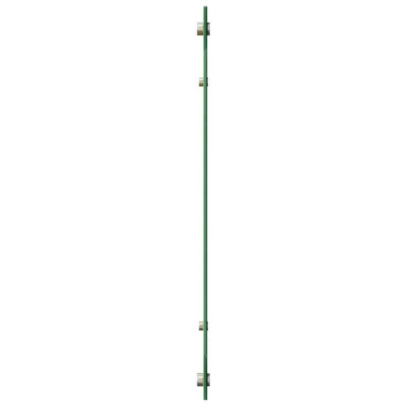 vidaXL Virtuves aizsargpanelis Dzeltena 100 x 60 x 0,6 cm