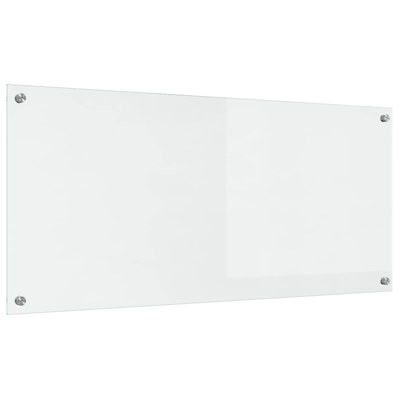 vidaXL Virtuves aizsargpanelis Caurspīdīgs 110 x 50 x 0,6 cm