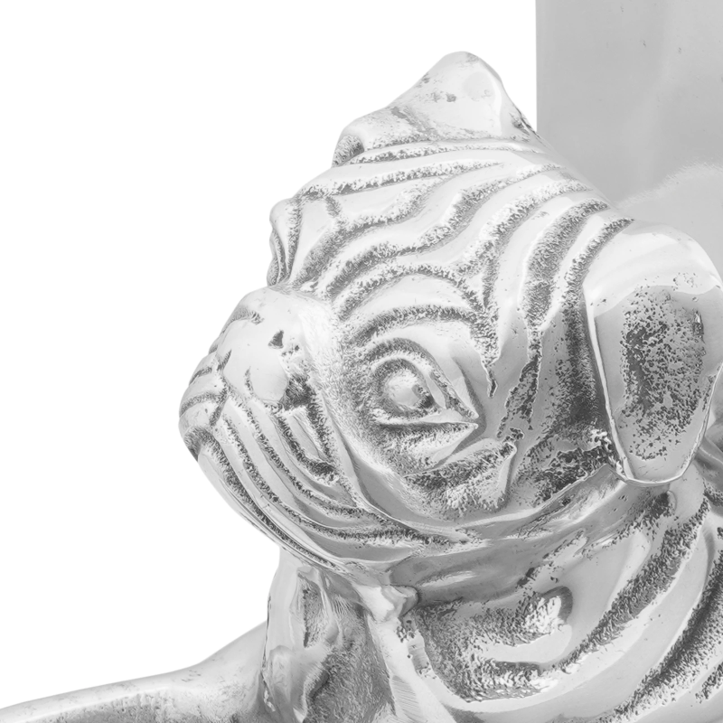 vidaXL Grāmatu balsti 2 pcs Sudraba 12 x 15 x 18 cm Alumīnijs