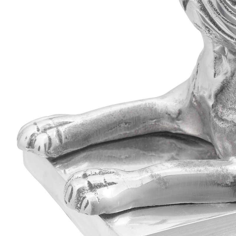 vidaXL Grāmatu balsti 2 pcs Sudraba 12 x 15 x 18 cm Alumīnijs