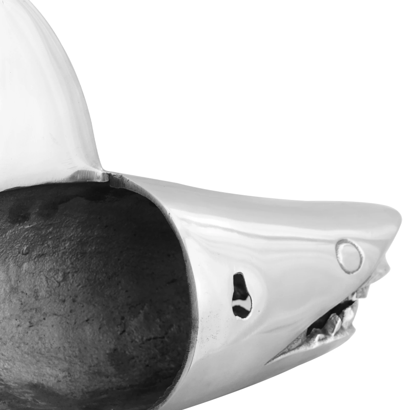 vidaXL Skulptūra Sudraba 68 x 20 x 24 cm Alumīnijs