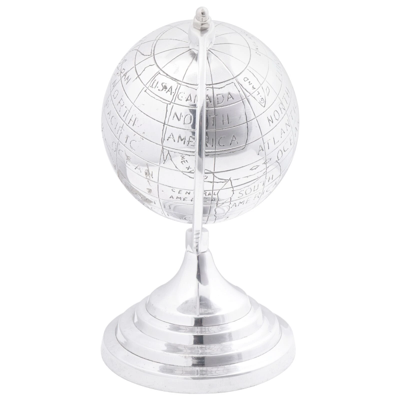 vidaXL Skulptūra Sudraba 16.5 x 14 x 26 cm Alumīnijs