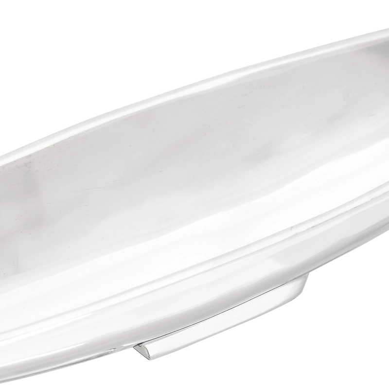 vidaXL Augļu grozs Sudraba 53 x 9 x 10 cm Alumīnijs