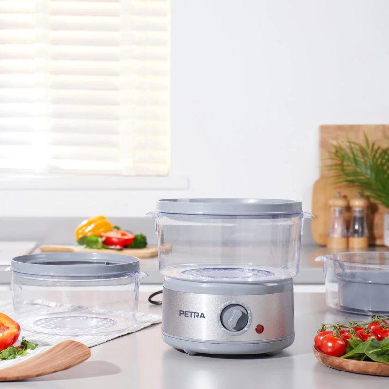 Petra PT2726ZV2HEVDEV2 3 Tier Steamer