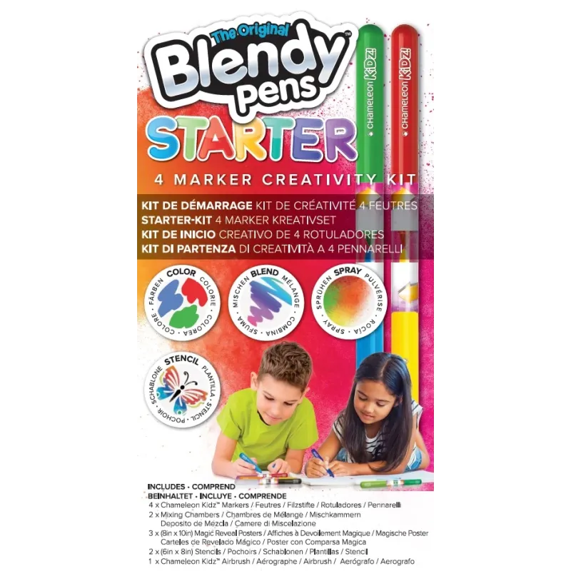 BLENDY PENS Marķieru sākuma komplekts 4 gab.