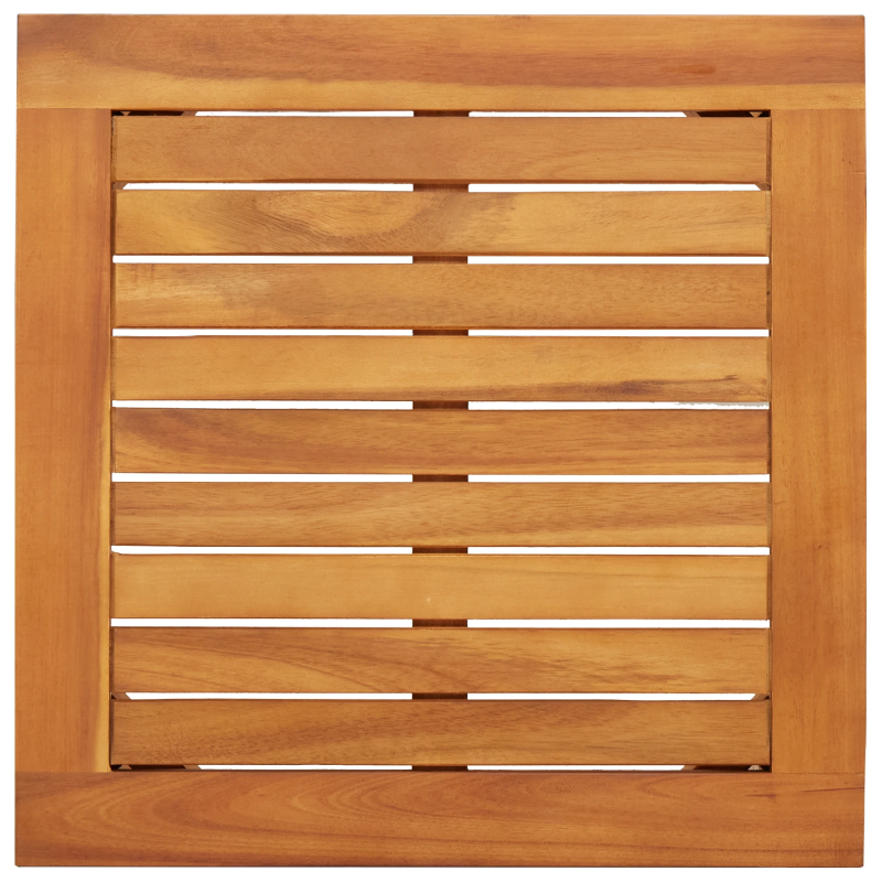 vidaXL Dārza dīvānu komplekts 3 pcs Krēmkrāsas Cietā akācijas koks