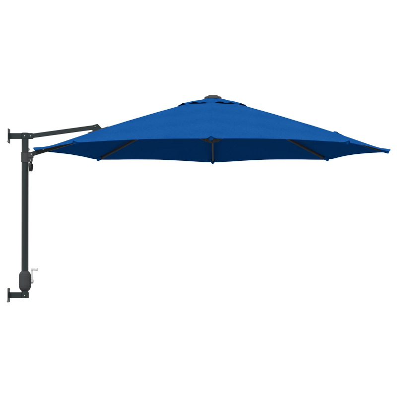 vidaXL Dārza parasols Azurblau 248 x 248 x 148 cm