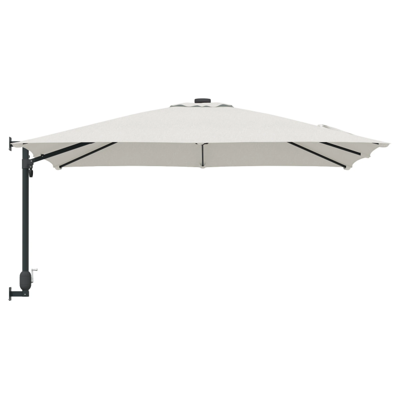 vidaXL Dārza parasols Smilšu 248,5 x 247,5 x 160 cm