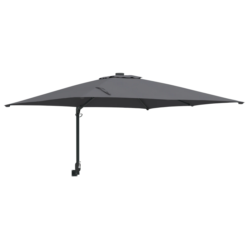 vidaXL Dārza parasols Antracīts 248,5 x 247,5 x 160 cm