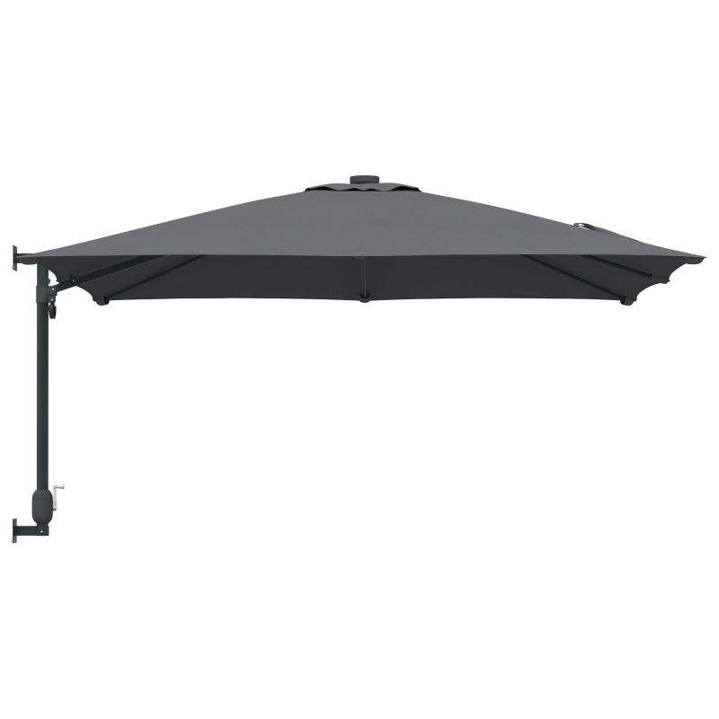 vidaXL Dārza parasols Antracīts 248,5 x 247,5 x 160 cm