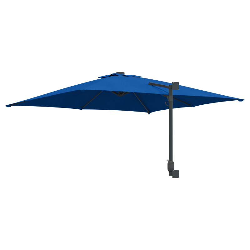 vidaXL Dārza parasols Azurblau 248,5 x 247,5 x 160 cm