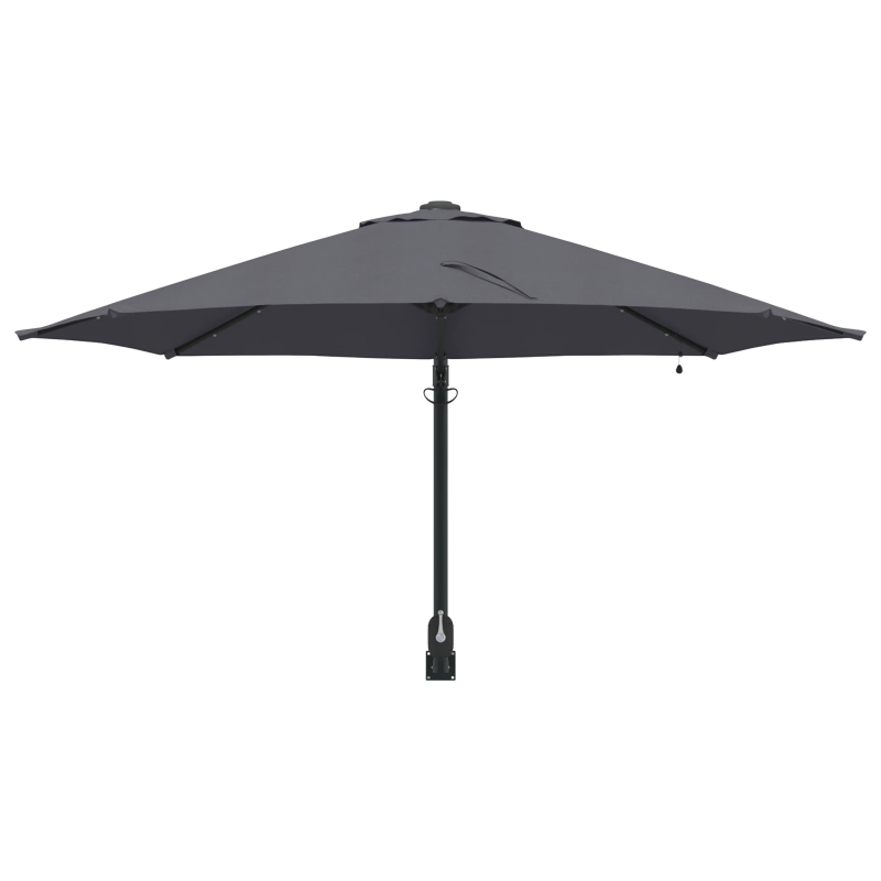 vidaXL Dārza parasols Antracīts 248 x 248 x 148 cm