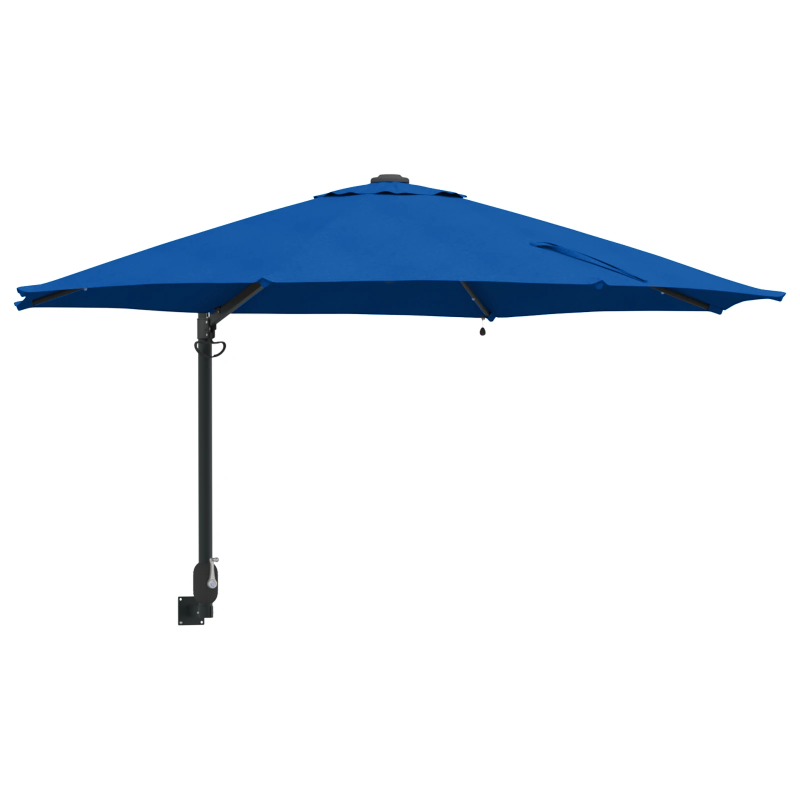 vidaXL Dārza parasols Azurblau 248 x 248 x 148 cm