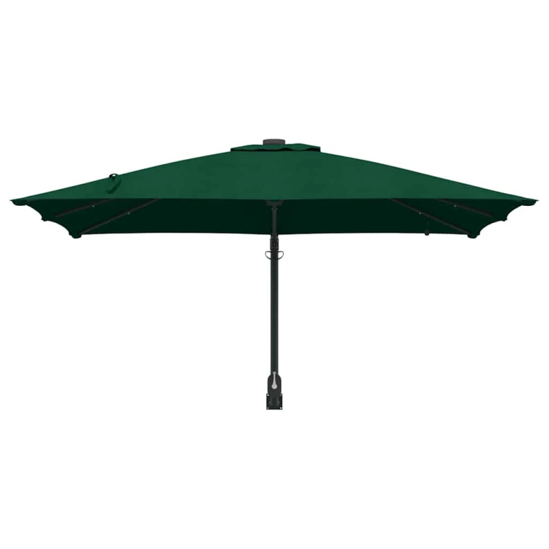 vidaXL Dārza parasols Zaļa 248,5 x 247,5 x 160 cm