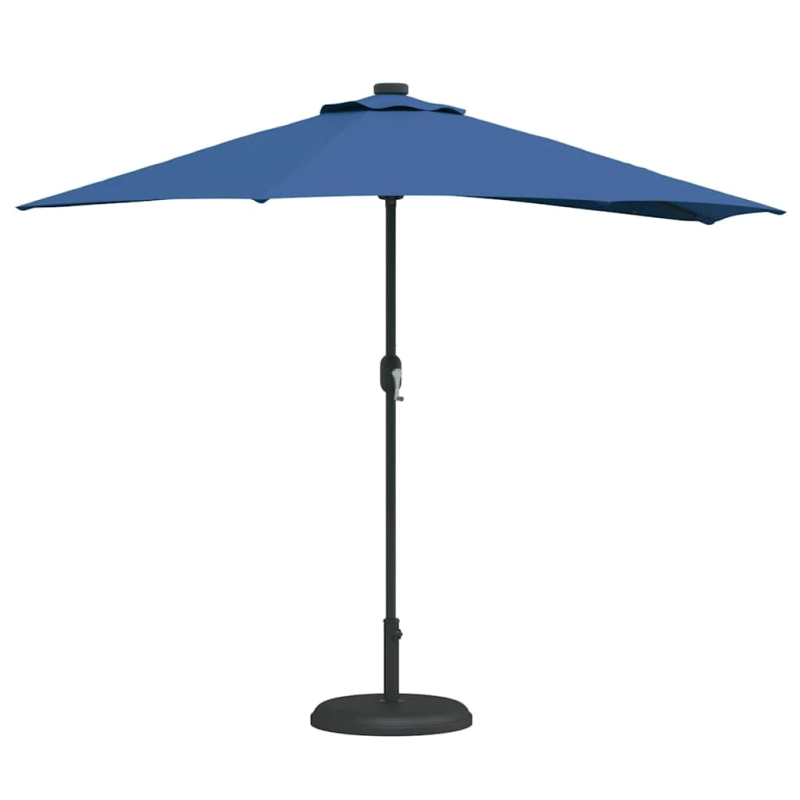 vidaXL Dārza parasols Azurblau 294 x 150 x 224 cm