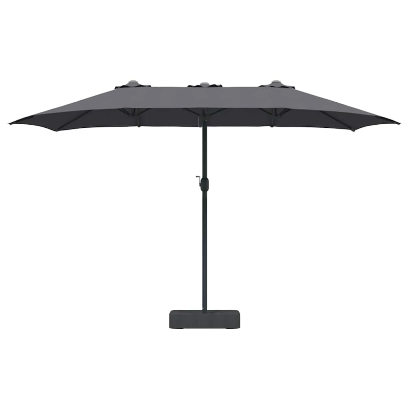 vidaXL Dārza parasols Antracīts 385 x 209 x 244 cm