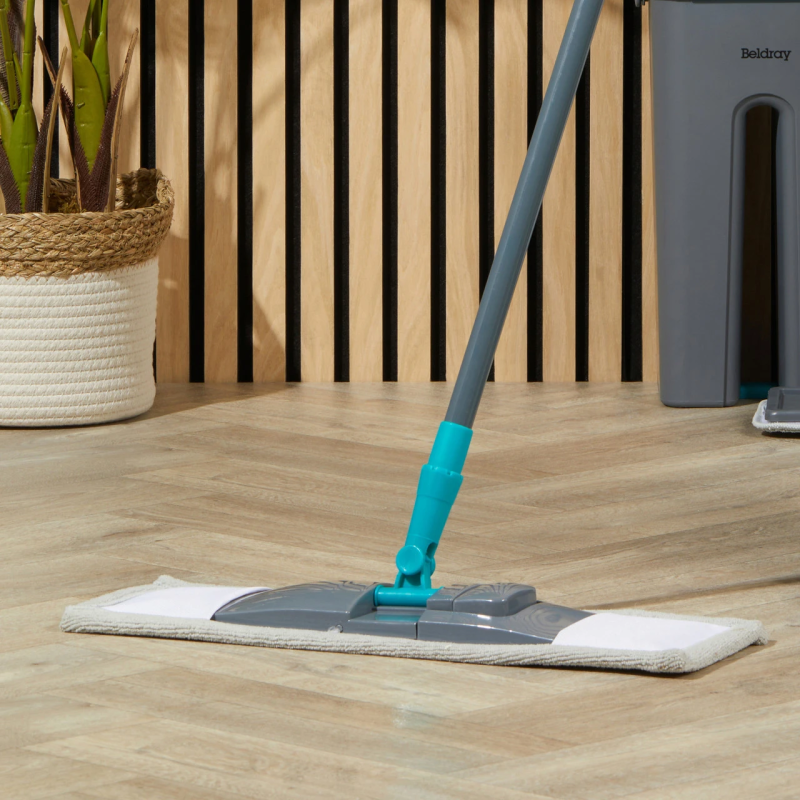 Beldray LA029418FEU7 No Chem Flat Mop with 2 Refill
