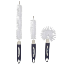 Beldray LA030117FEU7 Deep Clean 3-Piece Bottle Brush Set