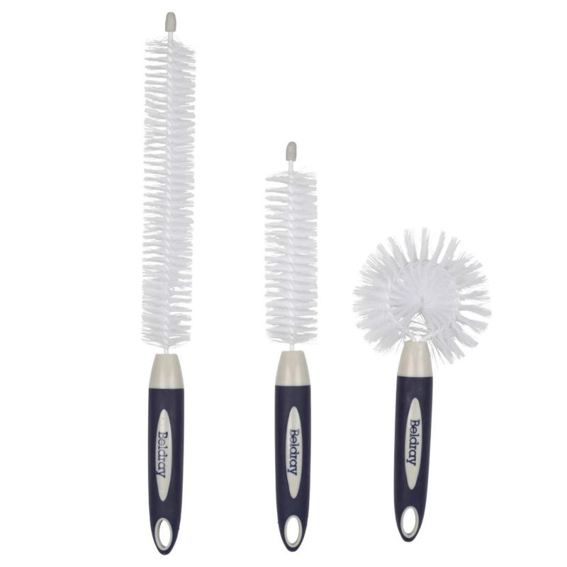 Beldray LA030117FEU7 Deep Clean 3-Piece Bottle Brush Set