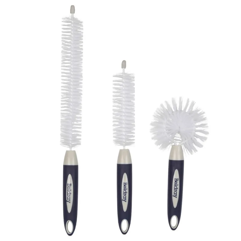 Beldray LA030117FEU7 Deep Clean 3-Piece Bottle Brush Set