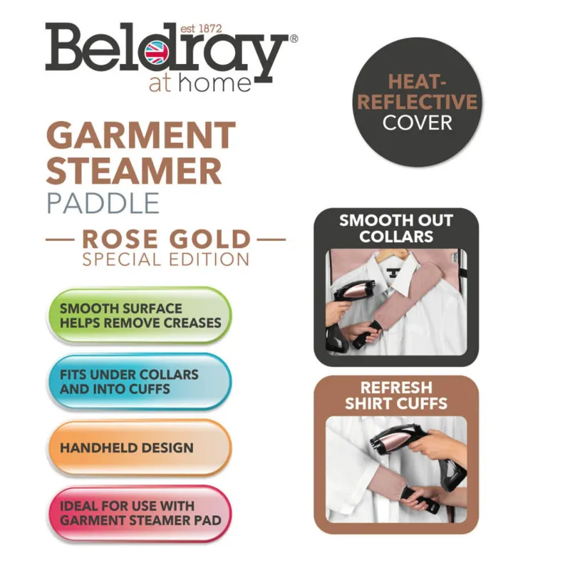 Beldray LA031534ROSEFEU7 Garment Steamer paddle
