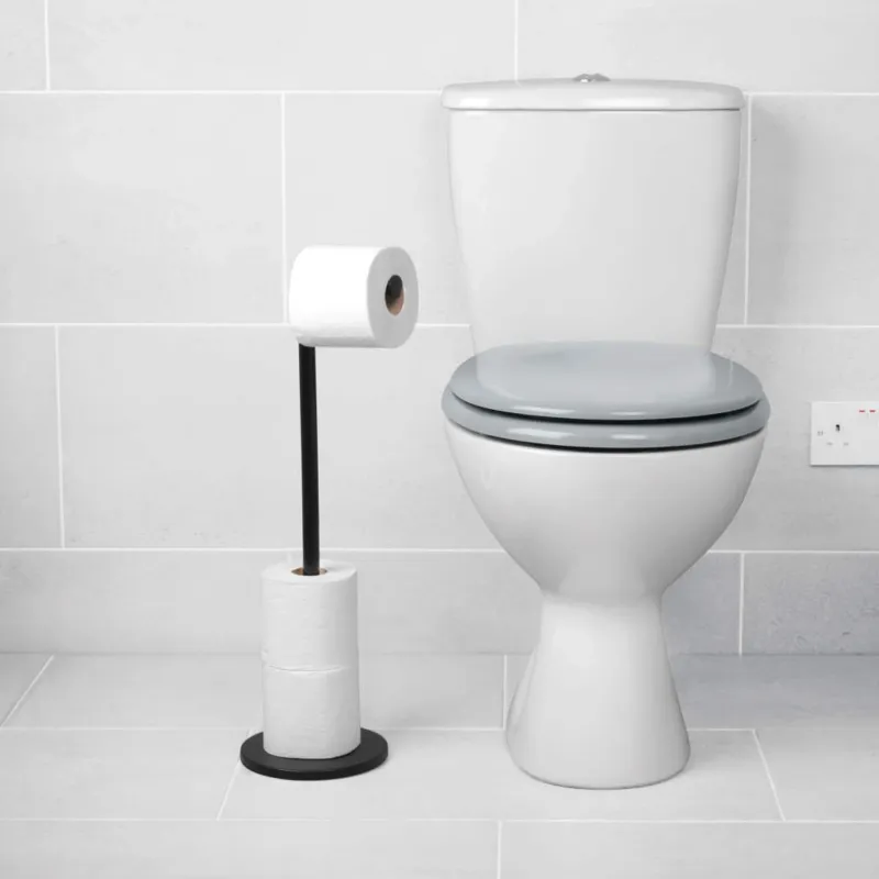 Beldray LA0532708BLKFXEU7 Toilet Roll Holder - Black