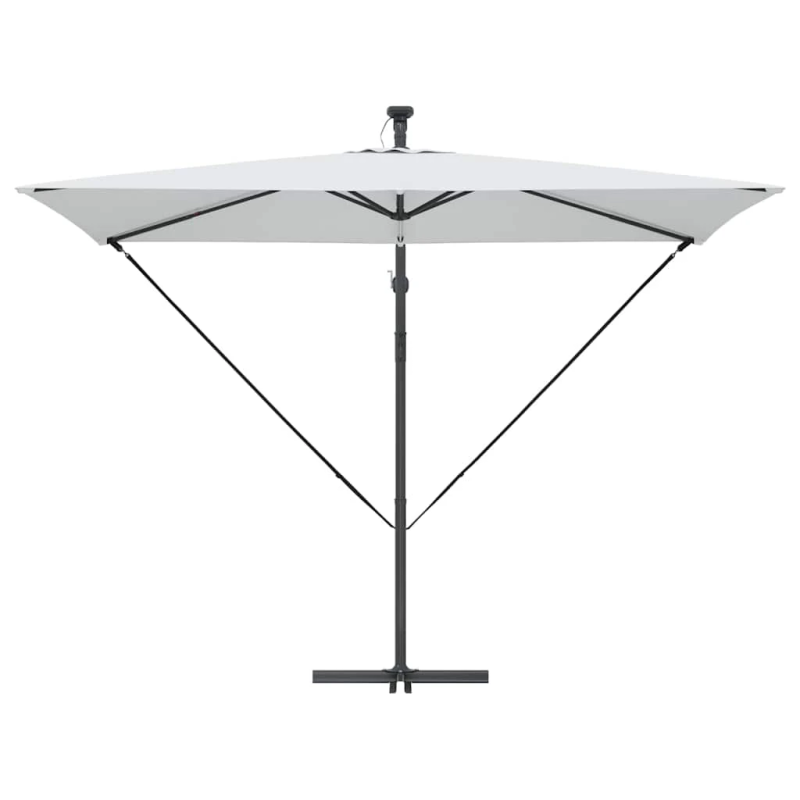 vidaXL Saulessargs Smilšu 294 x 200 x 270 cm Poliesters un alumīnijs