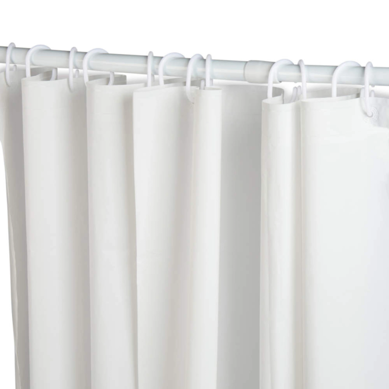 Beldray LA028268PUFFEU7 Antibac Shower Curtain White